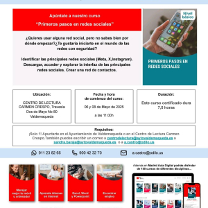 Cursos Madrid Aula Digital Comunidad de Madrid